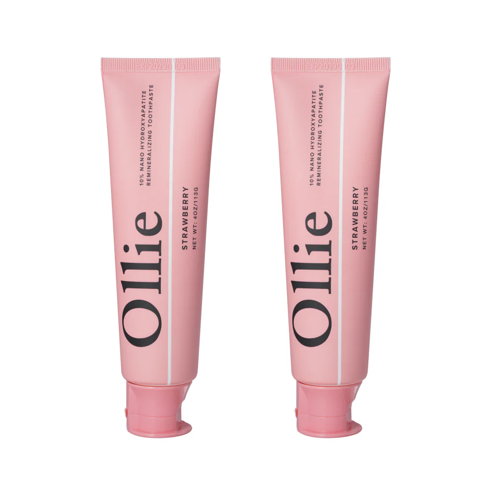 10% nHap Remineralizing Toothpaste - Strawberry - Image 3