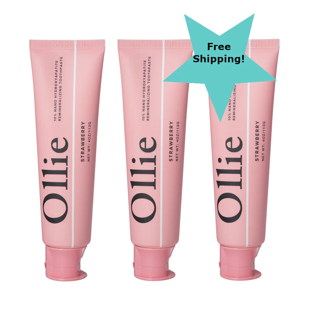 10% nHap Remineralizing Toothpaste - Strawberry - Image 4